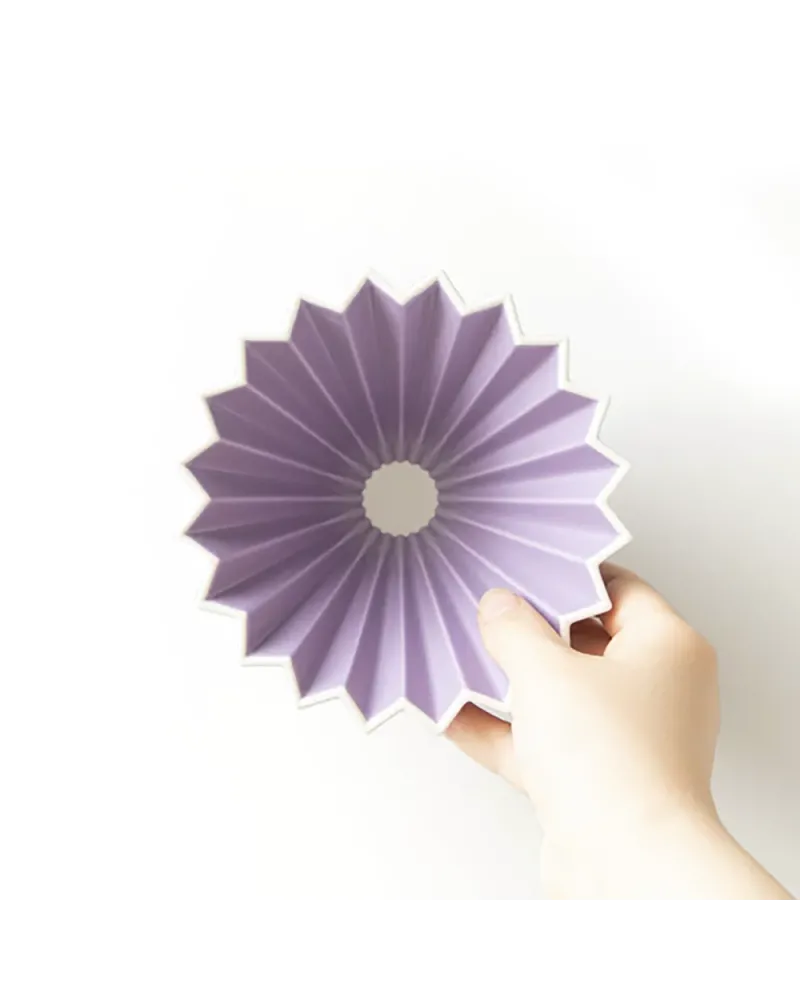 Origami Ceramic Dripper M Purple