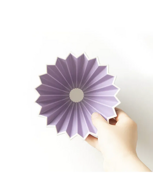 Origami Ceramic Dripper M Purple