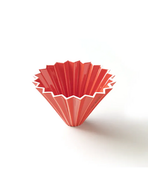Origami Ceramic Dripper M Red