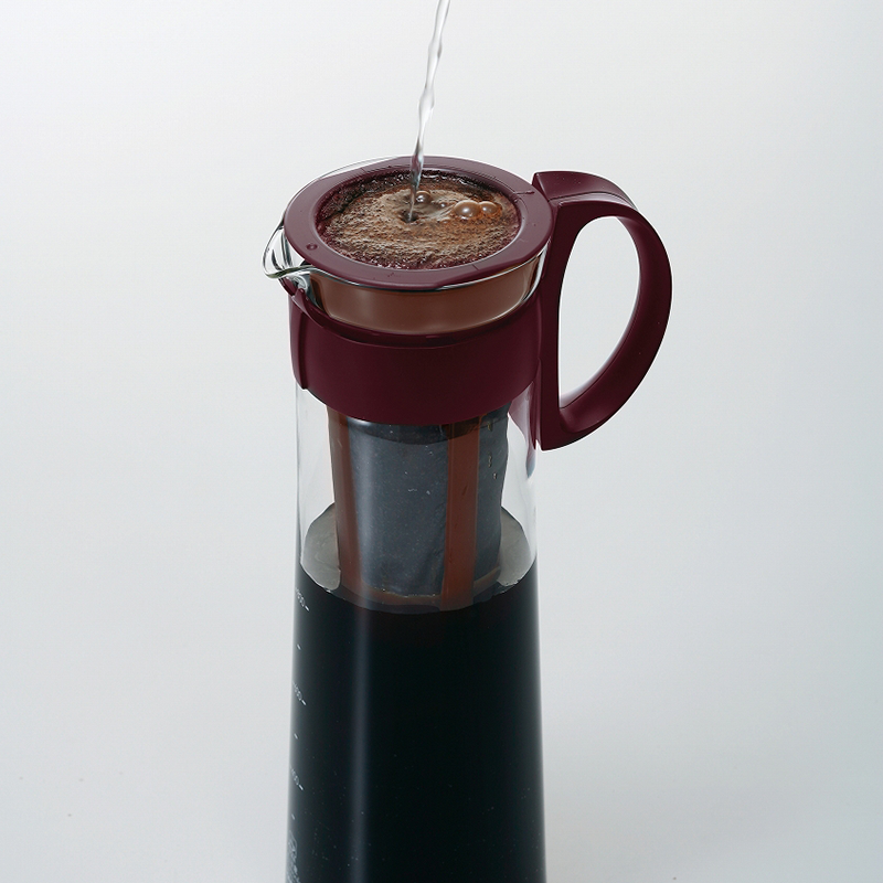 Cold Brew Coffee Pot Mizudashi, Chocolate Brown, 1,000mL