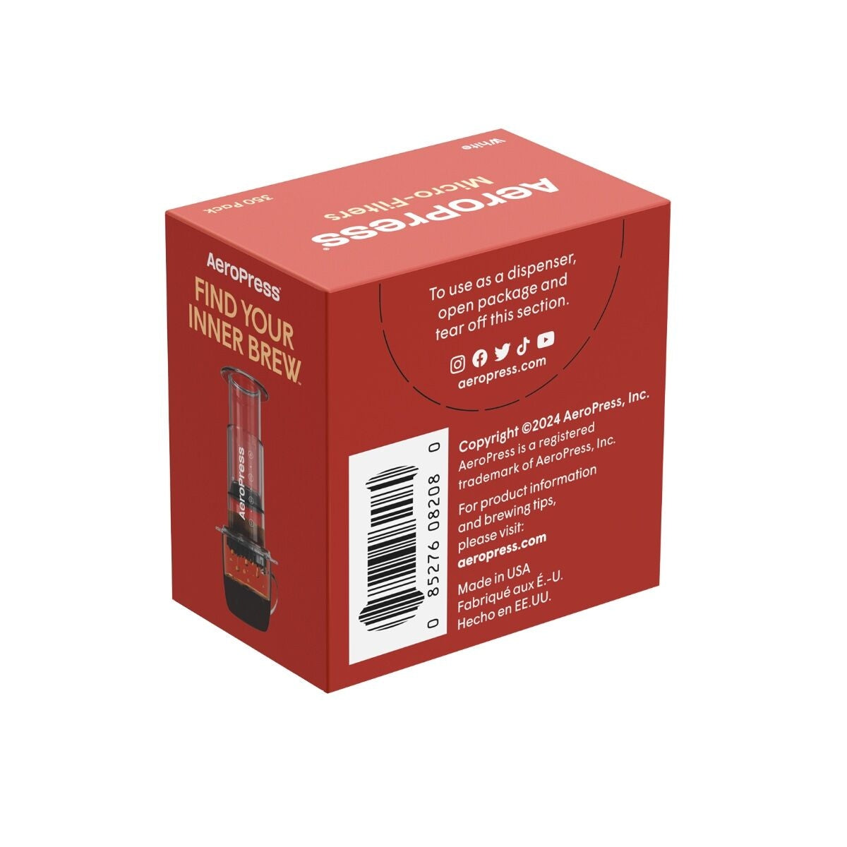 Aeropress Micro-Filters (350 pcs)
