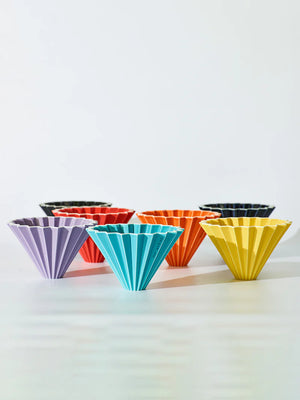 Origami Ceramic Dripper M Green