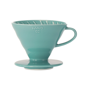 V60 Ceramic Colour Dripper, 02 Size, Turquoise