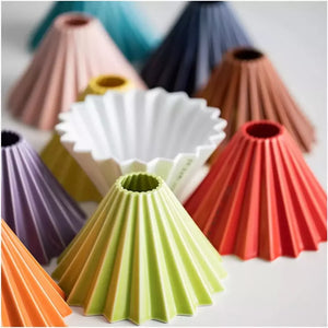 Origami Ceramic Dripper M Red