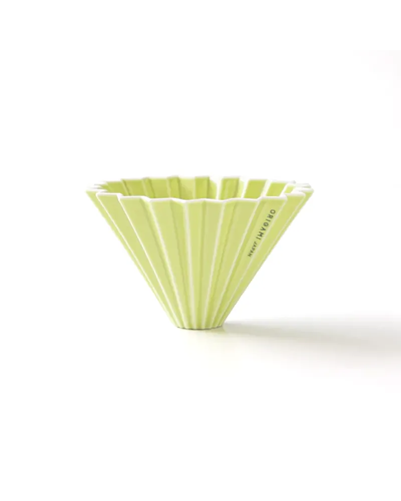 Origami Ceramic Dripper M Green