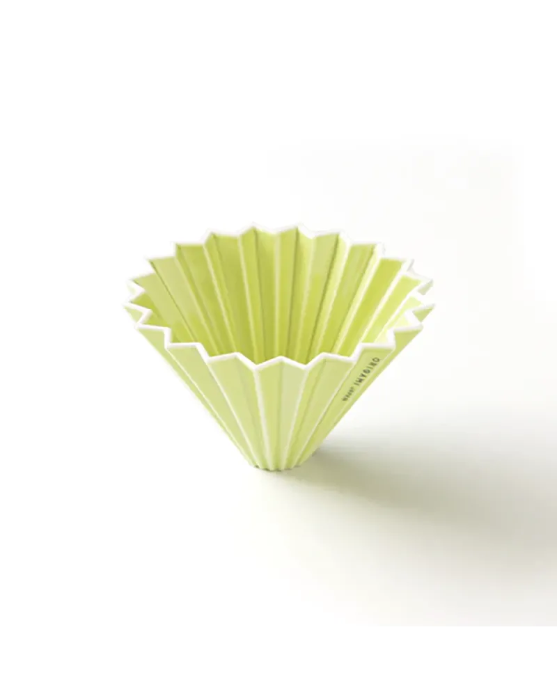 Origami Ceramic Dripper M Green